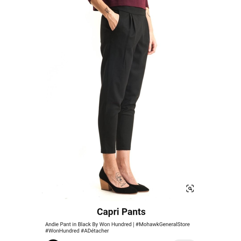 Won Hundred Andie Pants , Pleated, Tencel fabric